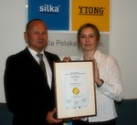 Cezary Szeszuła, prezes zarządu Xella Polska, odbiera tytuł Laureata Najwyższa Jakość Quality International 2010 Godlo_Najwyzsza_jakosc_CSzeszula.jpg