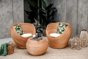 Zestaw Monnarita Tegal Balkony, tarasy czy patio to przestrzeń, która wiosną i latem. Wymarzona oaza. Aranżacje tarasów i balkonów z Monnarita